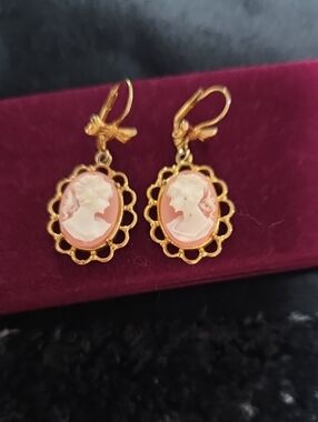 Cameo Earrings